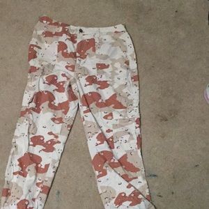 Camo pants